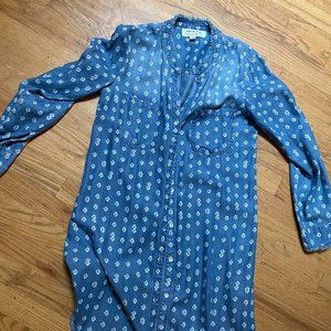 Anthropologie Cloth and Stone Denim Dress - xs